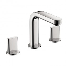 Hansgrohe 31063001 Metris S Widespread Faucet with Full Handles