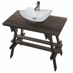 Fine Fixtures LS36EG Leisure Vanity 36" Wide - Earth Grey
