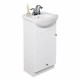 Fine Fixtures TPE1612W Petite Vanity 16 ½” X 12” - White