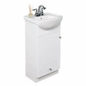 Fine Fixtures TPE1612W Petite Vanity 16 ½" X 12" - White