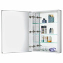 Fine Fixtures AMA Aluminum Without LED Medicine Cabinet