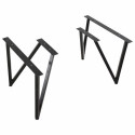 Fine Fixtures LG09 Hairpin Legs For Wall Hung Vanity-Set of 2