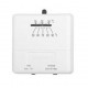 Chatham Brass T812C1000 Heat / Cool / Off, Honeywell Low Voltage Thermostat, White