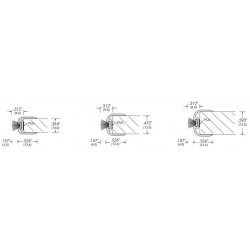 ZERO 8136P-GY Woven Pile with Fin - Gray