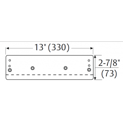 Norton 8446 Exposed-Back Drop Plate Kit