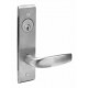 Corbin Russwin ML2000VR Series Vandal Resistant Mortise Locksets With Escutcheon Trim, Satin Stainless Steel
