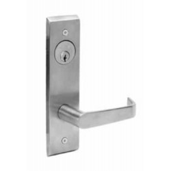 Corbin Russwin ML2000VR Series Vandal Resistant Mortise Locksets With Escutcheon Trim, Satin Stainless Steel