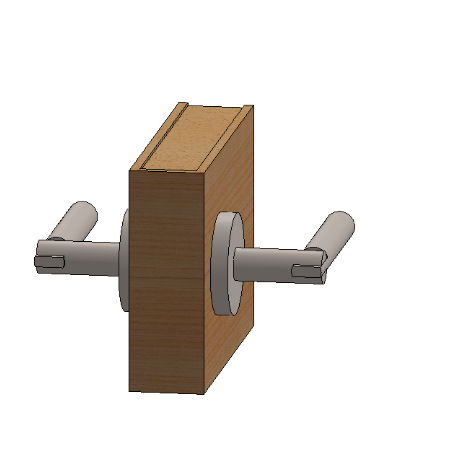 Linnea LL32 Door Lever Full Dummy