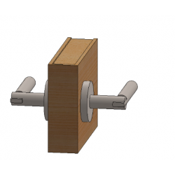 Linnea LL77 Door Lever Full Dummy