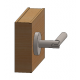 Linnea LL148 Door Lever Single Dummy