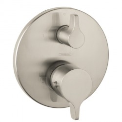 Hansgrohe 4353820 S / E Thermostatic Trim with Volume Control and Diverter
