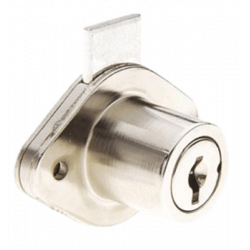 Capitol 980C-03 Drawer Locks - Brass Plated