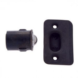 JVJ Hardware 7/8" Builders Hardware Drive In Ball Catch (Poly-Bagged), Composition Steel