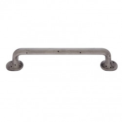 JVJ Hardware 8" c/c Bedrock Collection Rustic Refrigerator Pull, Composition Zamac