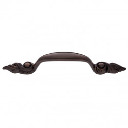 JVJ Hardware 46 Vintage Collection Leaf Pull,Composition Zamac