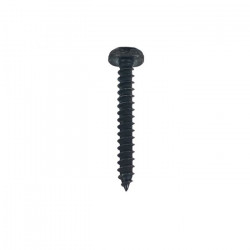 Acorn AS5B2 1-1/4" x 8 Pyramid Head Combo Slot Screw, Black Stainless Steel