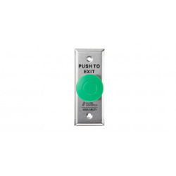 Alarm Controls TS-27 Narrow Stile Request to Exit Station w/ Large Mushroom Push Button