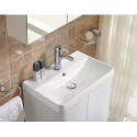 American Imaginations AI-29083 19.88-in. W 13.98-in. D Ceramic Top White Color 1 Hole Faucet