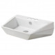 American Imaginations AI-28313 27.2-in. W Above Counter White Bathroom Vessel Sink For 3H4-in. Center Drilling