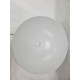 American Imaginations AI-27848 14.09-in. W Above Counter White Bathroom Vessel Sink For Deck Mount Deck Mount Drilling