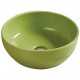 American Imaginations AI-27907 16.14-in. W Above Counter Olive Bathroom Vessel Sink For Deck Mount Deck Mount Drilling