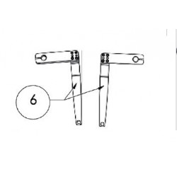 Entrematic W5 Extended Pull Arm for Right Hand (up to 8" reveal)