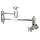 Kingston Brass KS310AX Pot Filler Faucets,Metal Cross