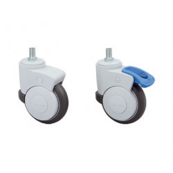 Sugatsune MX-125N Dual Brake Caster (Threaded Bolt Type)