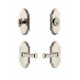 Grandeur Arc Plate w/ Georgetown Lever & Matching Deadbolt