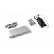 FritsJurgens® ST.M.FA.70 System M Pivot Door Hinge Sets With Non-Adjustable Flush Floor Plate,Rounded Corners