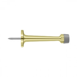Deltana BDS30 3-1/4" Baseboard Door Bumper, Solid Brass