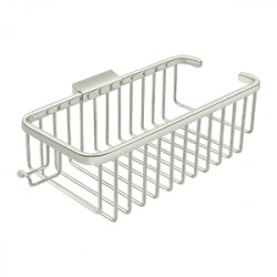 Deltana WBR1054H Wire Basket 10-3/8", Deep, Rectangular w/Hook