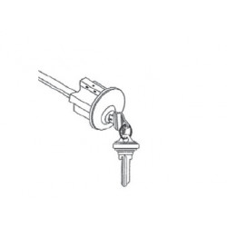 BHP SKCCYL SC1 Low Profile Deadbolt Cylinder Assembly with 2 Keys