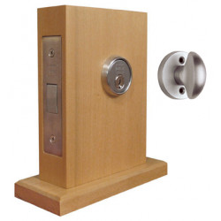 Omnia 041/NC Traditional Mortise Deadlock - One-Side Cylinder
