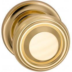 Omnia 565 Prodigy Interior Traditional Knob Latchset - Solid Brass