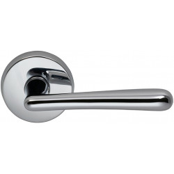 Omnia 915 Interior Modern Lever Latchset - Solid Brass