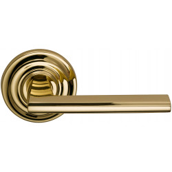 Omnia 925 Prodigy Interior Traditional Lever Latchset - Solid Brass