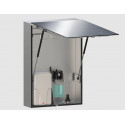 ASI 10-066 Velare - Frameless Mirror Cabinet, Soap Dispenser + High Speed Hand Dryer - Surface Mounted