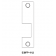 Cal-Royal ESFP-112 Optional faceplate for ES1855 Electric Strike-Flat Black Coated