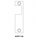 Cal-Royal ESFP-156 Optional faceplate for ES1855 Electric Strike-Flat Black Coated