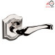 Baldwin 5447V Estate Lever With R027 Rose