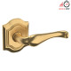 Baldwin 5447V Estate Lever With R027 Rose