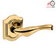Baldwin 5447V Estate Lever With R027 Rose