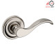 Baldwin 5455V Estate Lever With 5048 Rose