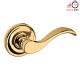 Baldwin 5455V Estate Lever With 5048 Rose