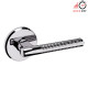 Baldwin L015 Estate Lever With R016 Rose
