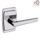 Baldwin L024 Estate Lever With R046 Rose