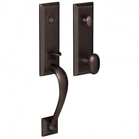 Baldwin 85352 Cody 3/4 Escutcheon Handleset Emergency Egress