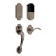 Baldwin 85358 Boulder Full Dummy Handleset