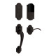 Baldwin 85358 Boulder Full Dummy Handleset